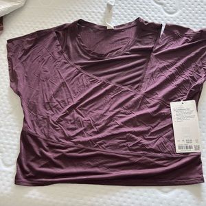 Lululemon No Inhibitions Tee Size 10 NWT